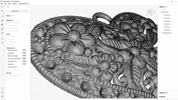 numerisation 3D Bijoux